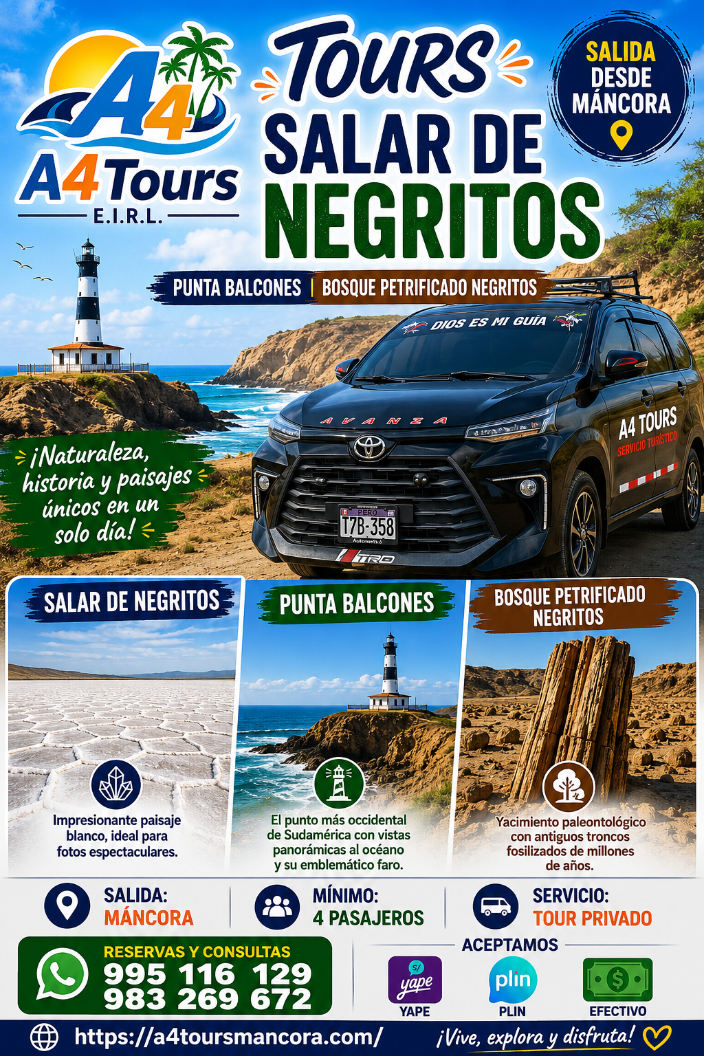 Tours El salar de Negritos 